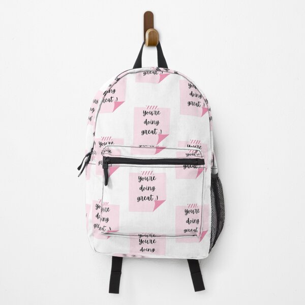 Item preview, Inspirational Motivational Quote Pink Calligraphy Post-It designed and sold by TheCupfulCo.