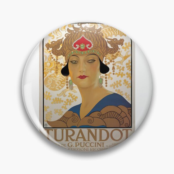 Item preview, Old opera poster Puccini, Turandot -Puccini Turandot Vintage Opera Poster  designed and sold by TeeARTHY.