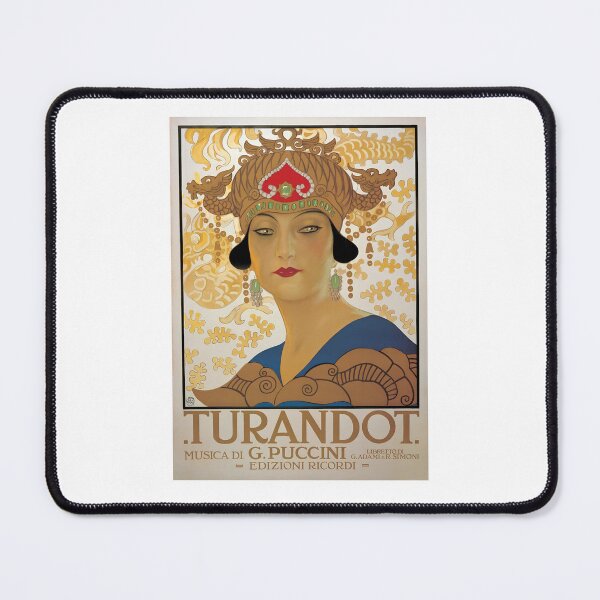Item preview, Old opera poster Puccini, Turandot -Puccini Turandot Vintage Opera Poster  designed and sold by TeeARTHY.