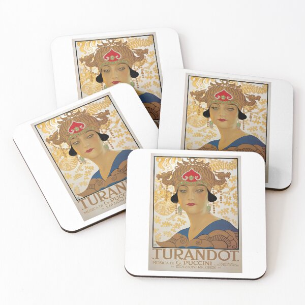 Item preview, Old opera poster Puccini, Turandot -Puccini Turandot Vintage Opera Poster  designed and sold by TeeARTHY.