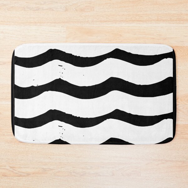 Item preview, Wave Lines Abstract - Minimal, Elegant, Simple ( Black & White ) Design designed and sold by FenMou.