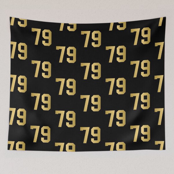 Item preview, Golden Number 79 - Sports Numbers  designed and sold by NECHSTORE.