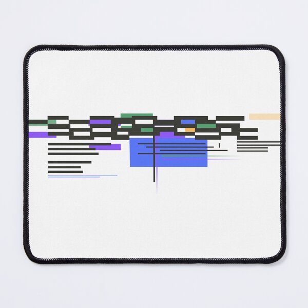 Item preview, Retro Glitch on White Background designed and sold by SaharaMoon.