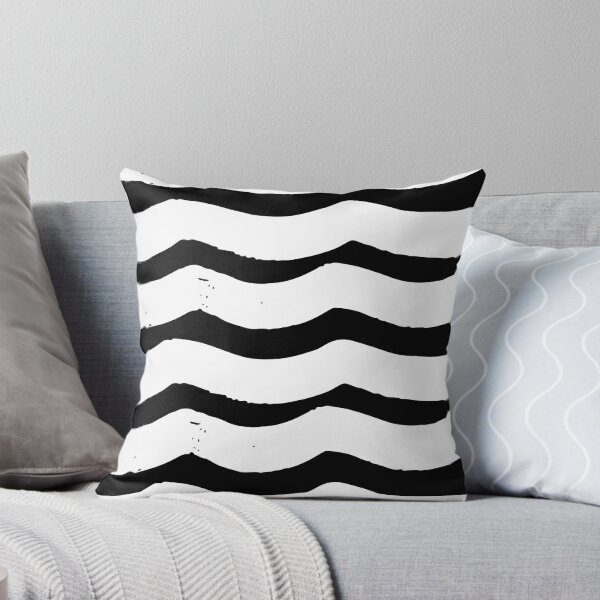 Item preview, Wave Lines Abstract - Minimal, Elegant, Simple ( Black & White ) Design designed and sold by FenMou.