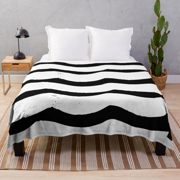 Item preview, Wave Lines Abstract - Minimal, Elegant, Simple ( Black & White ) Design designed and sold by FenMou.