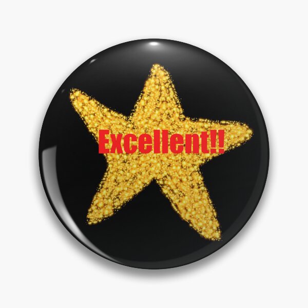 Item preview, Excellent Gold Star designed and sold by notsweettea.