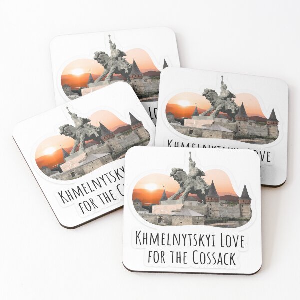 Item preview, Khmelnytskyi Love for the Cossack Sticker designed and sold by zefirdsgn.