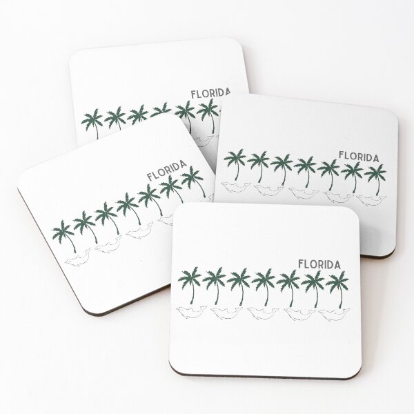Item preview, Florida Collection - Dolphin Palms designed and sold by franklear.