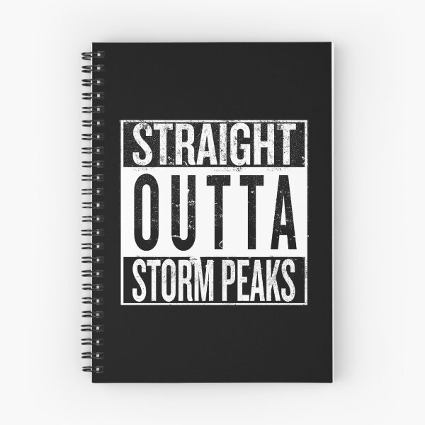 Item preview, Straight outta Stormpeaks designed and sold by iPixelian.