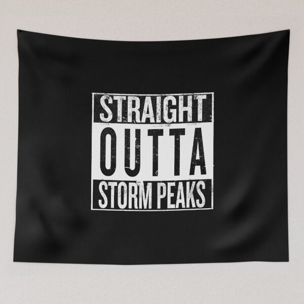 Item preview, Straight outta Stormpeaks designed and sold by iPixelian.