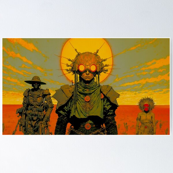 Item preview, Sophia, Maurice and Sun Dog.  designed and sold by SciFiPosters.