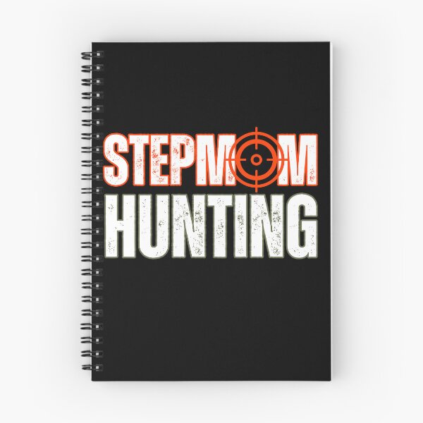 Item preview, Stepmom hunting, rough font with a scope target designed and sold by Drzamag.