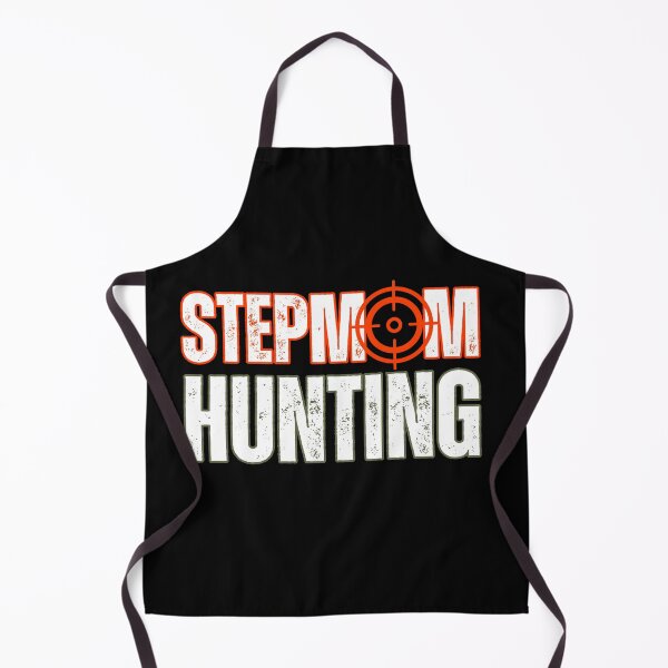 Item preview, Stepmom hunting, rough font with a scope target designed and sold by Drzamag.