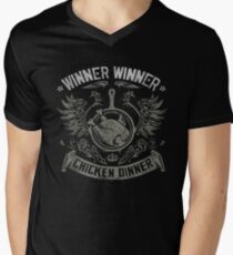 PUBG Winner Winner Chicken Dinner Pioneer Shirt Men's V-Neck T-Shirt