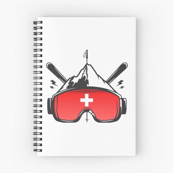Item preview, Switzerland Flag Skiing Goggles  designed and sold by JackCurtis1991.