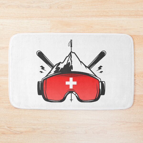 Item preview, Switzerland Flag Skiing Goggles  designed and sold by JackCurtis1991.