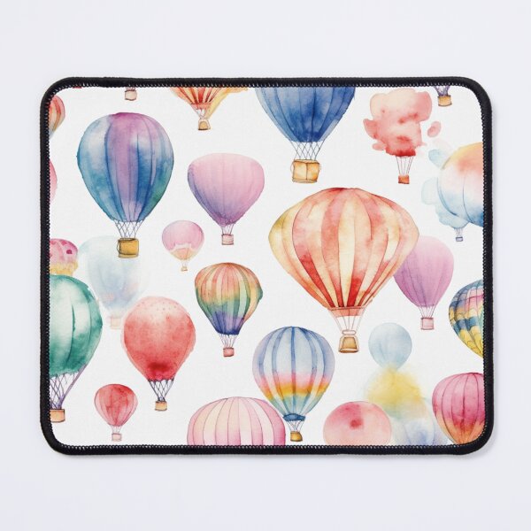 Item preview, Watercolor Hot Air Balloons 02 designed and sold by KRNDesign.