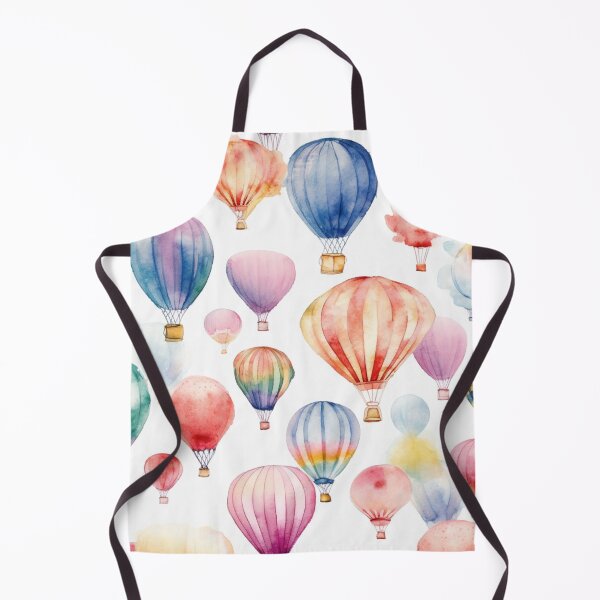 Item preview, Watercolor Hot Air Balloons 02 designed and sold by KRNDesign.