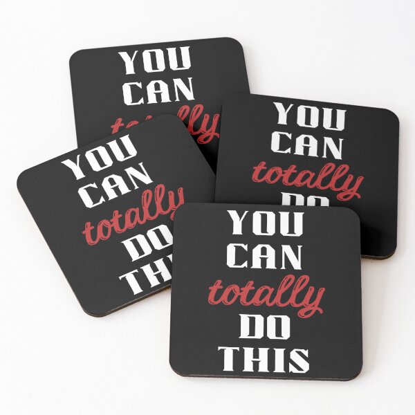 Item preview, You Can Totally Do This. Bold Encouraging Reminder To Overcome Fear designed and sold by Rebel-Design.