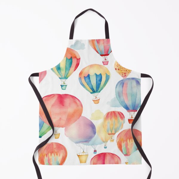 Item preview, Watercolor Hot Air Balloons 03 designed and sold by KRNDesign.
