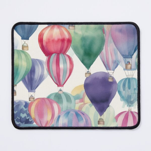 Item preview, Watercolor Hot Air Balloons 04 designed and sold by KRNDesign.