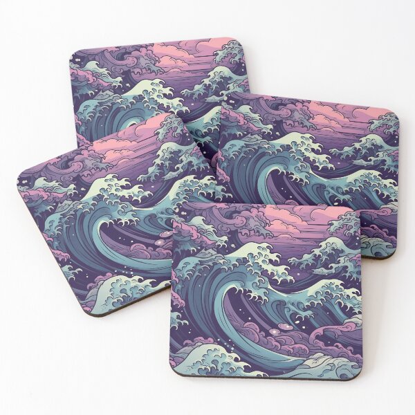 Item preview, Vaporwave off Kanagawa designed and sold by NianderQuinn.