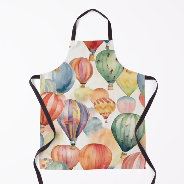 Item preview, Watercolor Hot Air Balloons 05 designed and sold by KRNDesign.