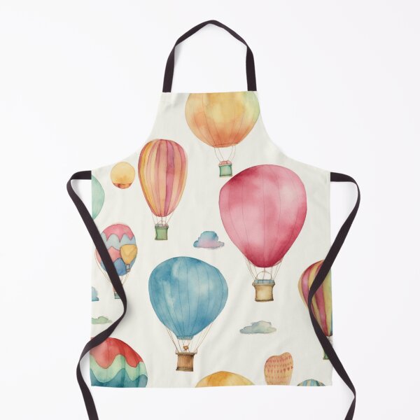 Item preview, Watercolor Hot Air Balloons 06 designed and sold by KRNDesign.