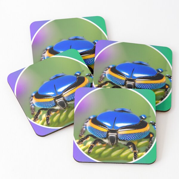 Item preview, TEAL BEETLE designed and sold by starfishstuff.