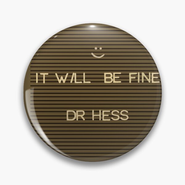 Item preview, "It will be fine" - Beth Hess designed and sold by PMEA-Store.
