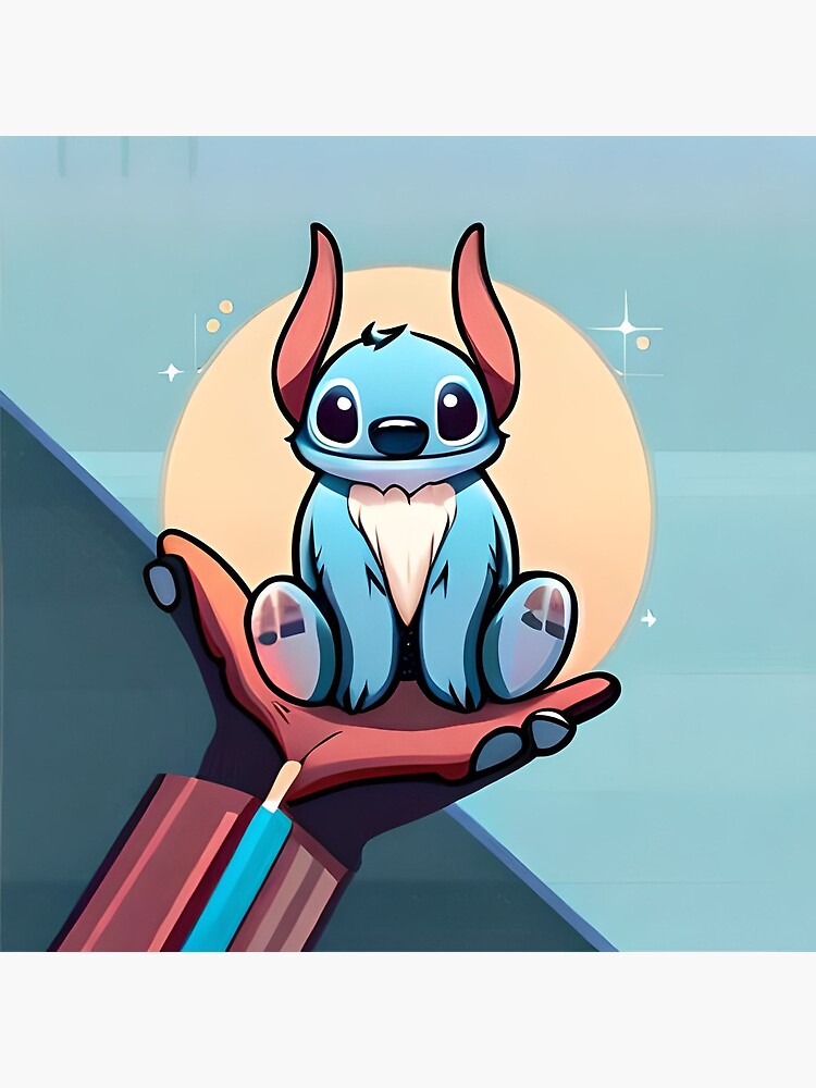 Baby Stitch - Stitch - Posters and Art Prints