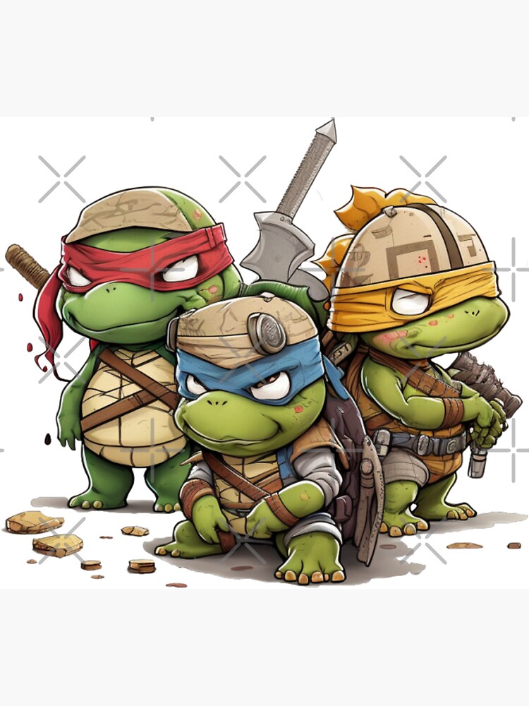 Ninja Turtles Donatello SVG, PNG, JPG files. TMNT. Digital d