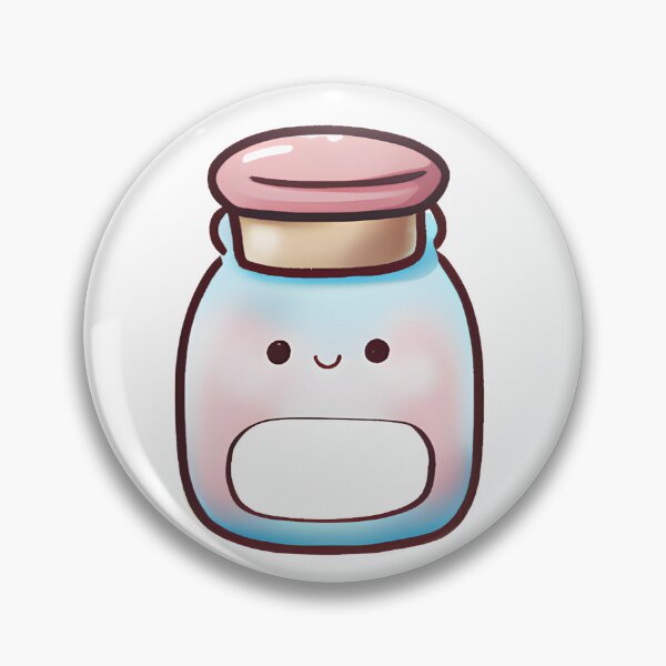Item preview, Cute Kawaii Chibi Sticker: Jar designed and sold by Shelley Noel.