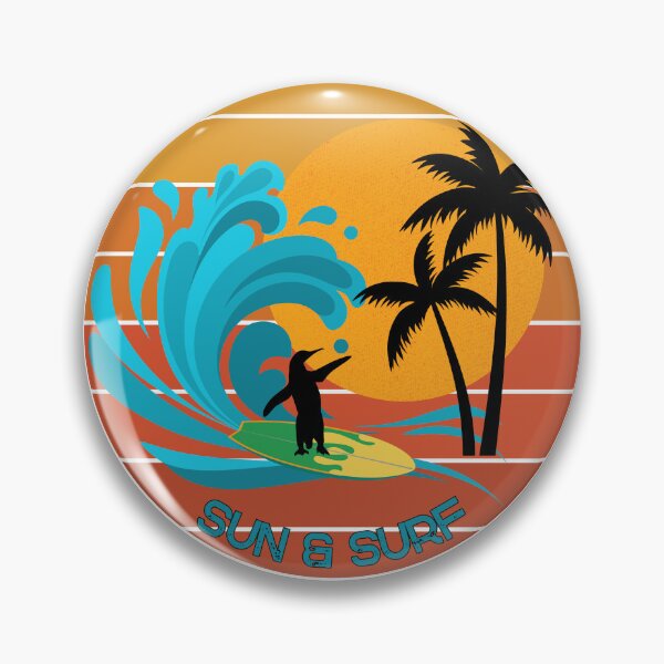 Item preview, Sun and Surf Penguin designed and sold by Poppies-Express.