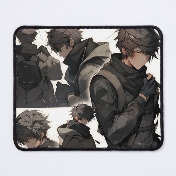 Item preview, Anime art, anime male digital graphic art piece designed and sold by CragGrimVisions.