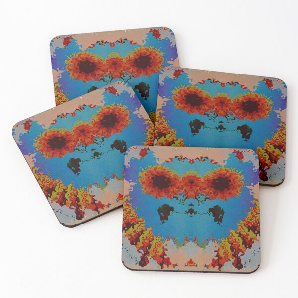 Item preview, *FUNNY RABBIT SUNFLOWER ABSTRACT PAINTING* designed and sold by Ralek.