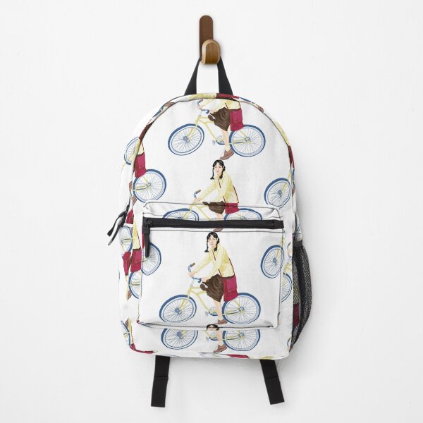 Item preview, A schoolgirl on a bicycle designed and sold by drsaver.