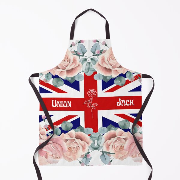 Item preview, UnionJack with roses border designed and sold by Maizzartshop.