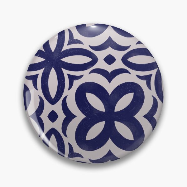 Item preview, Dark Purple Saltillo Tile Pattern designed and sold by ChloesNook.