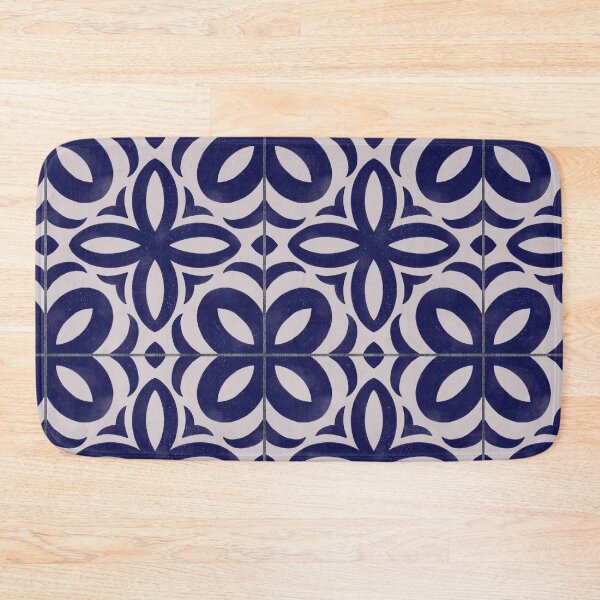 Item preview, Dark Purple Saltillo Tile Pattern designed and sold by ChloesNook.