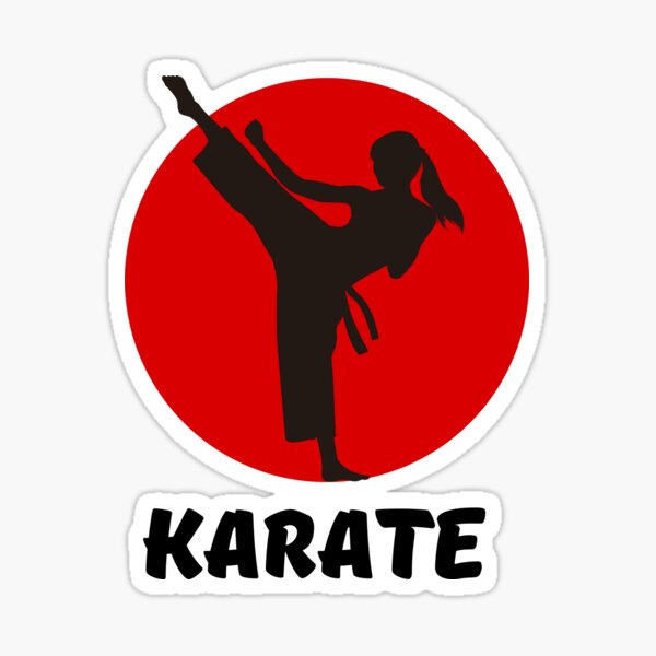 Karate Sticker for Sale by AleMDesigns