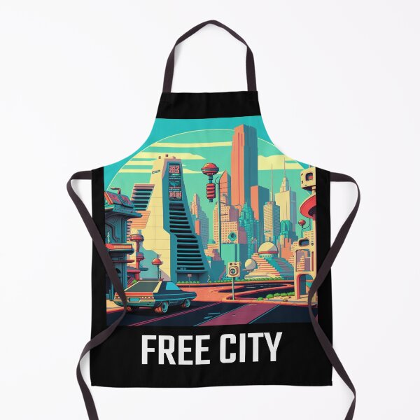 Artikelvorschau, Free City Souvenir Tee (Free Guy Parodie Tee) entworfen und verkauft von patrice707.