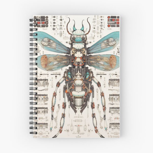 Item preview, Insect Exoskeleton Knolling Drawing | 8K | designed and sold by Hazmat-AI7.