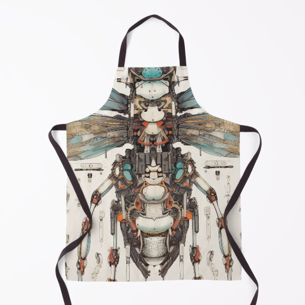 Item preview, Insect Exoskeleton Knolling Drawing | 8K | designed and sold by Hazmat-AI7.