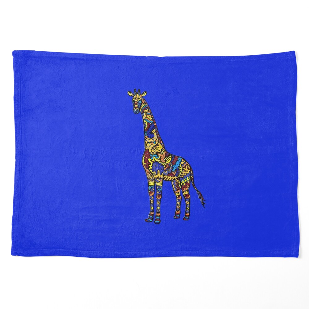 Louis Vuitton Giraffe Printed Silk Square Scarf