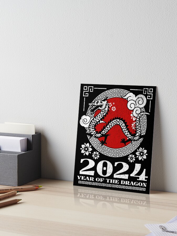 2024 Chinese Hanging Calendar Year of Dragon Wall Calendar, 2024 Chinese  Lunar C