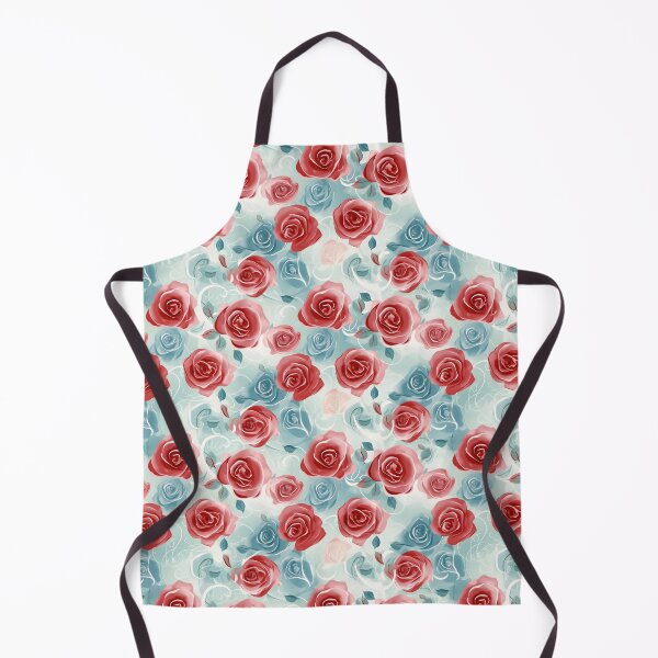 Item preview, Blue and RedRoses Pattern designed and sold by Alex Seiti Hamada.