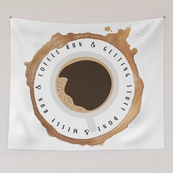 Item preview, Messy bun, coffee run, and getting stuff done designed and sold by jechaiyells.