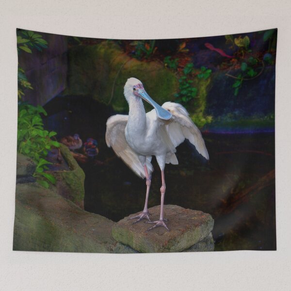 Item preview, White Spoonbill  designed and sold by Savannah Gibbs.