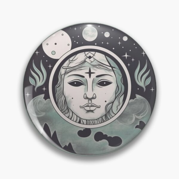Item preview, Pagan Moon Goddess designed and sold by ArtByLuminance.